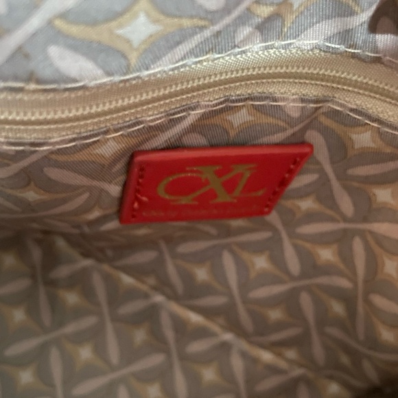 CHRISTIAN LACROIX Elegant Red Designer Shoulder Bag - Picture 6 of 6